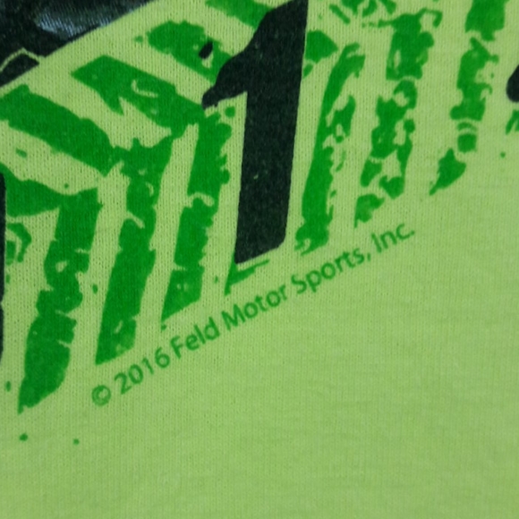 2016 Neon Monster Jam World Tour T Shirt Size M - Picture 4 of 8